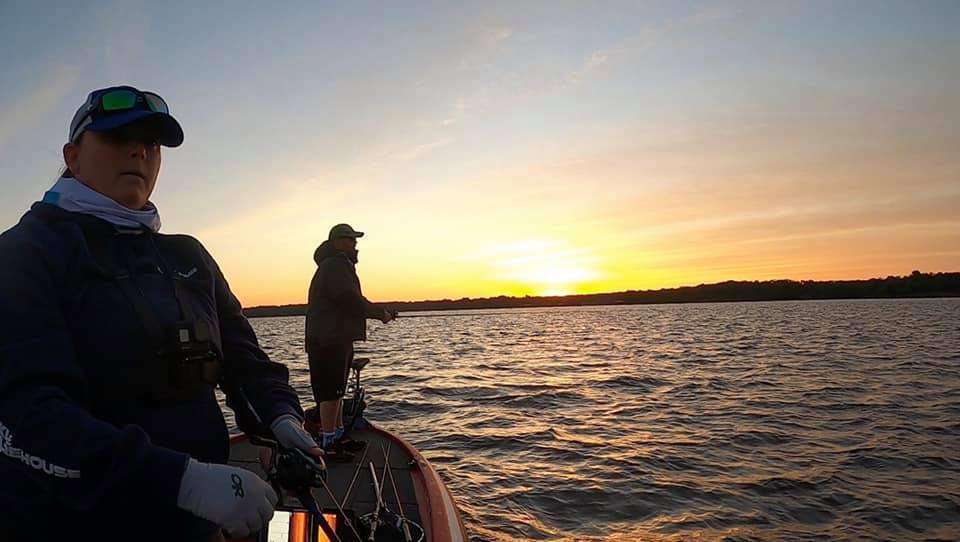 Chelsey Lynn, Facebook<BR>
Lake Fork<BR>
Love me some early morning Lake Fork fishing.
