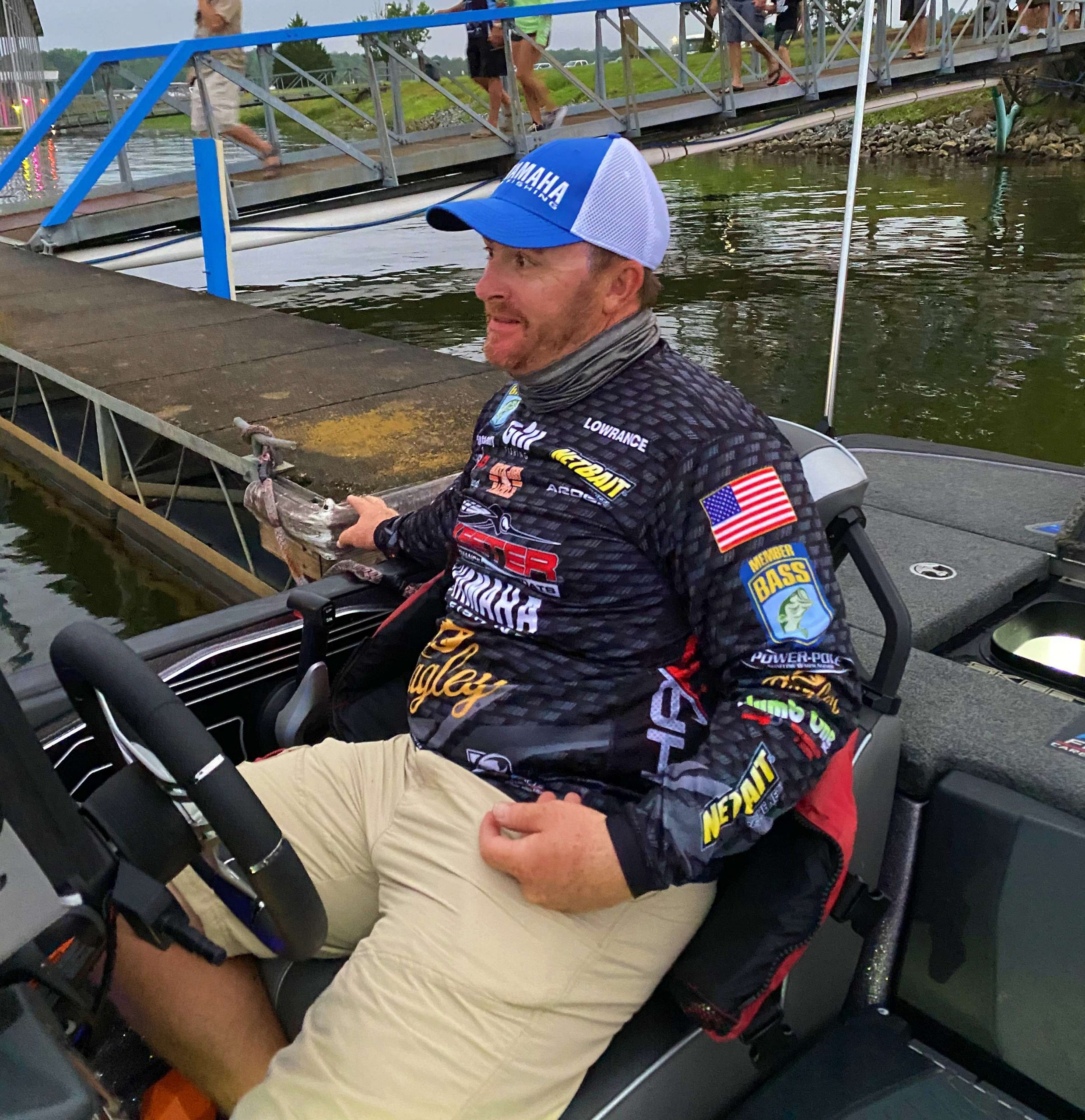 Scott Cantebury ready for Day 1 of the 2020 DEWALT Bassmaster Elite at Lake Eufaula to begin. Take a look from inside the boat with all the elites. 