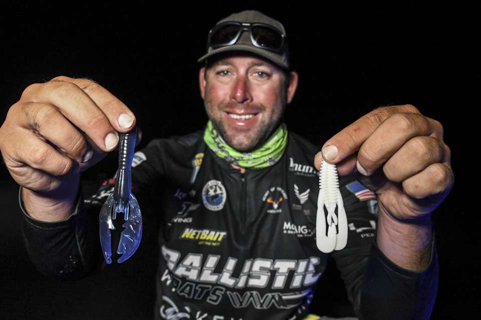 <b>Lee Livesay (4th; 41-4) </b><br> Lee Livesay worked a jig over shallow vegetation in the early morning, and then switched to a flipping package later in the day. The choices were a NetBait Kickin B, rigged on 3/0 hook with 3/4-ounce weight, and a NetBait Paca Craw, rigged on 4/0 hook and either 1/4- or 3/4-ounce weights.  