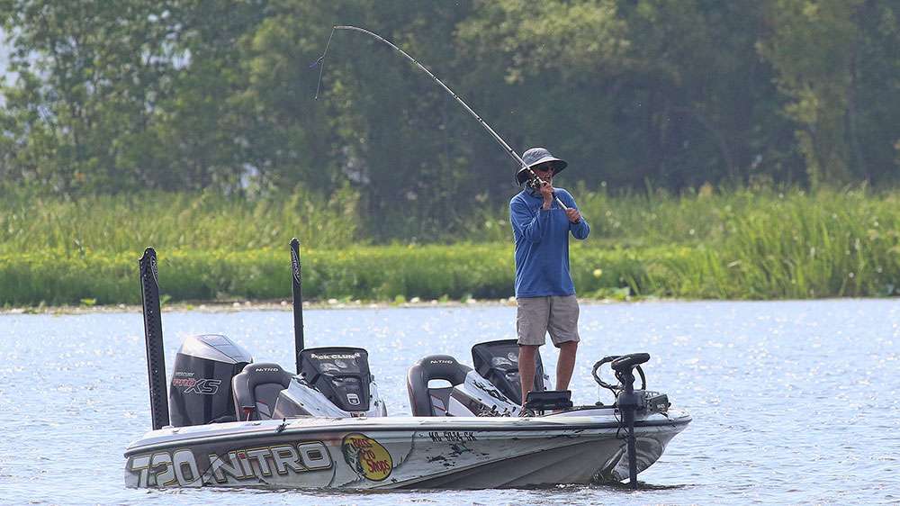 Clunn is the oldest of the 87 anglers in this event but is expected to be a force in this event. 
