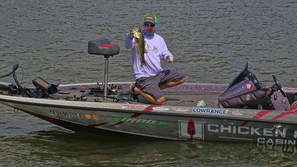 Fish like this will be a big help in this event. And Pierson hoped for more like it.
