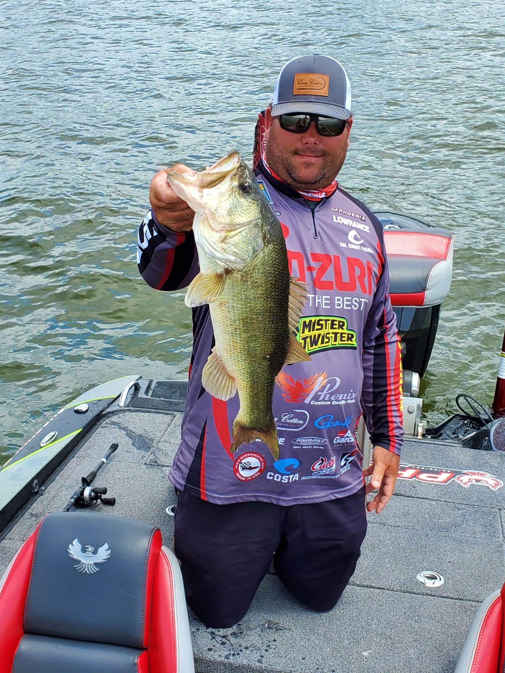 Clent Davis upgrade to a 4-pounder after a long dry spell.