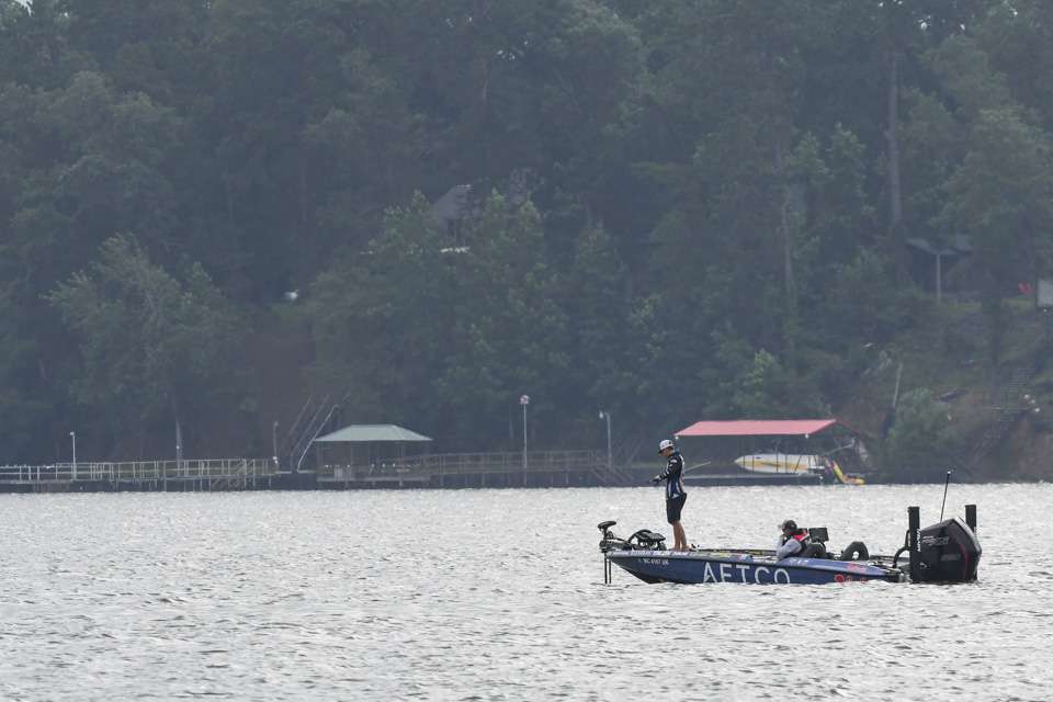 See how Garrett Paquette fared on the first morning of the 2020 DEWALT Bassmaster Elite at Lake Eufaula!