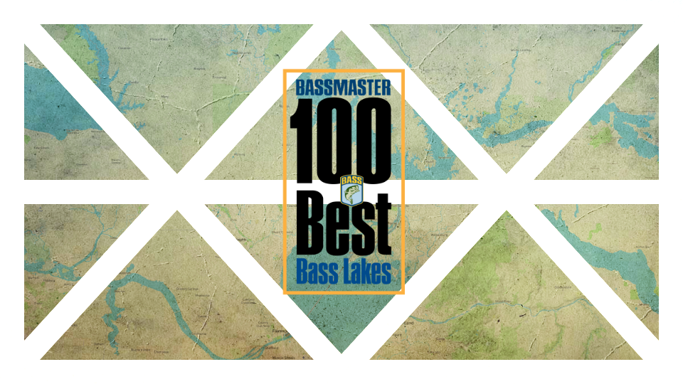 Every year we compile the highly-anticipated Bassmasterâs 100 Best Bass Lakes rankings. This list is created by collecting reams of tournament data from spring events to make the rankings timely and accurate. That said, spring events this year were mostly cancelled due to the national response of COVID-19. With no data, we could not create the rankings. Still, we remain steadfast in our efforts to create bucket-list destinations for bass anglers in 2020. After all, there has been no time in recent history where using a boat to separate yourself from society is more apropos. 