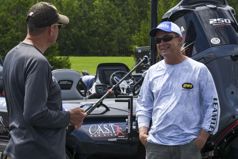 Craig Lamb and Andy Crawford went to the launch ramp at Lakepoint State Resort Park on a mission. That was to find out how practice went for the anglers competing in this weekâs DEWALT Bassmaster Elite at Lake Eufaula. We are calling this series âDock Talkâ to cover ourselves on some of the unexpected (and predicted) minor variances in the truth. Here is what the guys had to say on the eve of the competition. 

<br><br><I>All captions: Craig Lamb</i>
