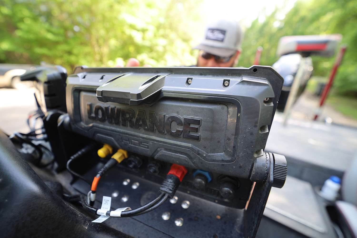 Dual Lowrance HDS units provide the necessary information to find fish and to mark new spots for a return visit.