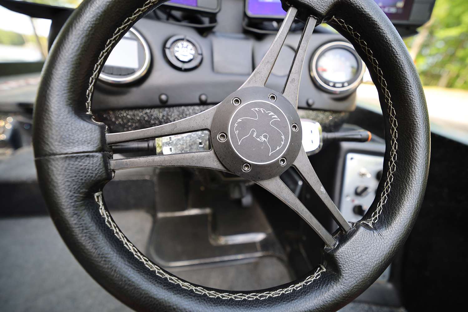 Here's a brief look at the durable and stylish steering wheel. 