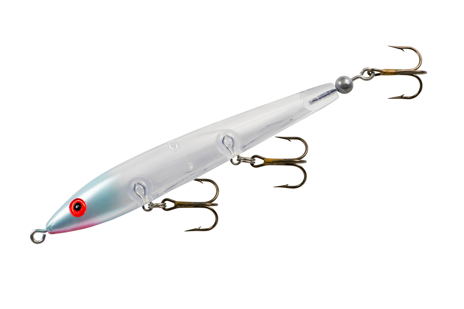 <p><b>Cotton Cordell Tail Weighted Boy Howdy </b></p>
<p>The Cotton Cordell Tail Weighted Boy Howdy is a bring back from the 90âs that will have many anglers delighted across the country! The tail weighted model is quite different from the current model that features spinners on the head and tail. The tail weighted version is just like it says in the name â tail weighted. It features a small lead weight on the tail that causes it to sit tail down and dart erratically with pops of the rod tip making it a perfect option for schooling fish. The lure comes in 10 different color patterns sure to match any forage base on your lake or river.</p>
<p><a href=