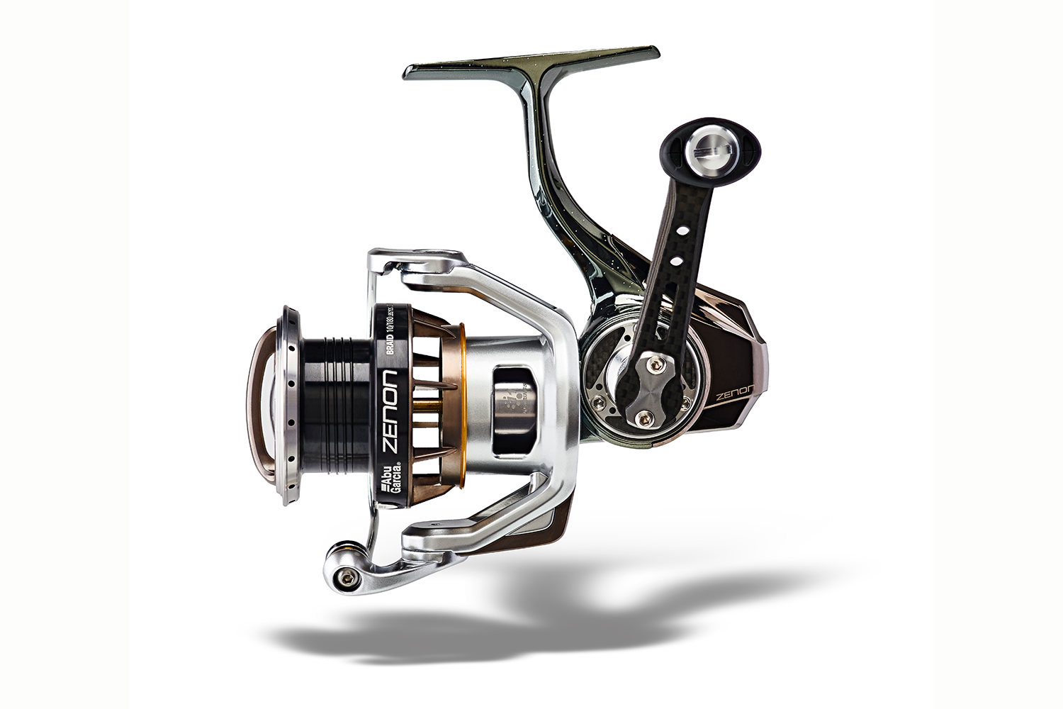 <p><b>Abu Garcia Zenon Spinning Reel</b></p>
<p>A new level of super premium spinning reels designed to be the lightest in the world. The machined gear system is housed in a lightweight contour formed magnesium body, combined with an ultralight Magnesium rotor and hybrid spool design. Available March 2021.   </p>
<p><a href=