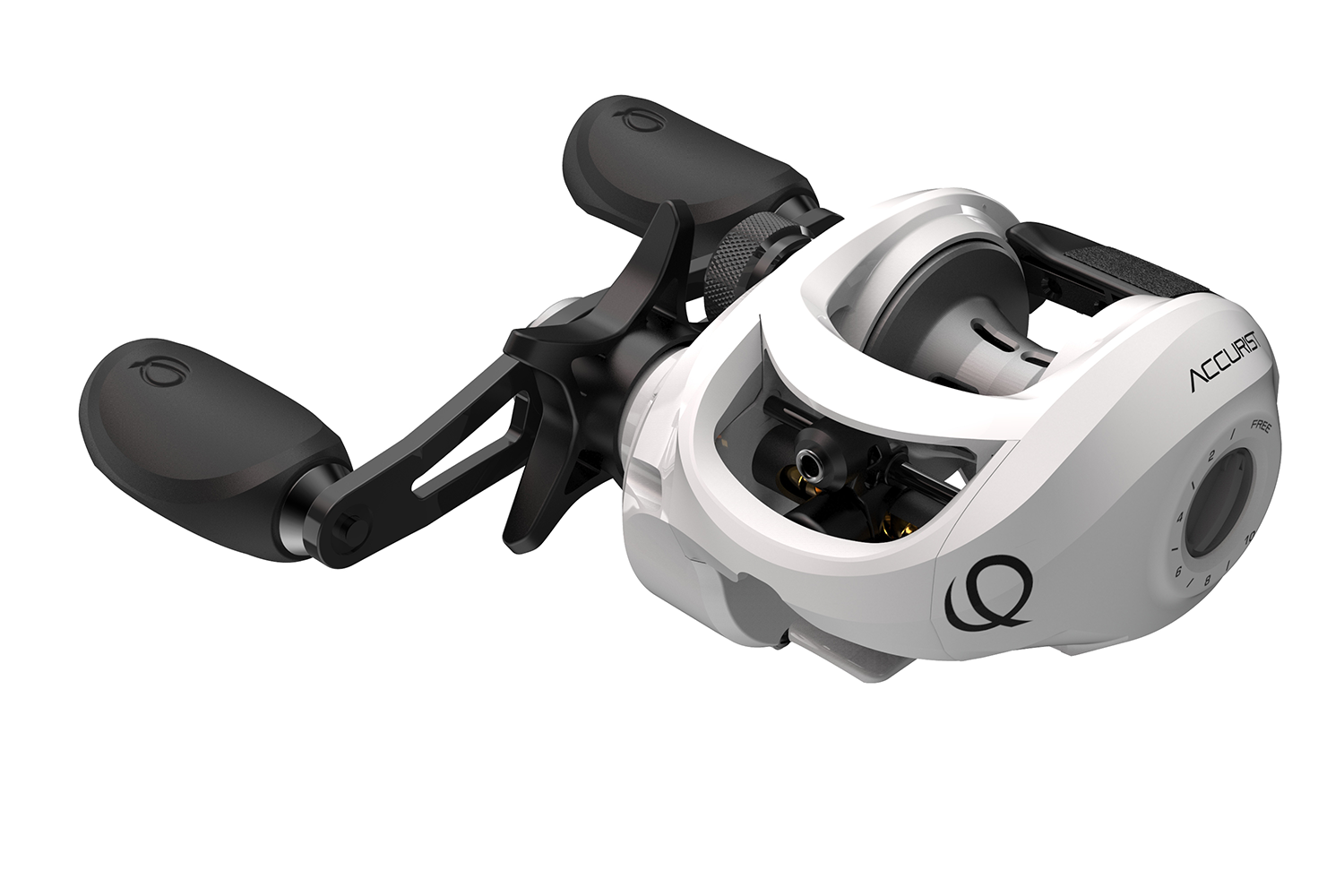 <p><b>Accurist Reel </b></p>
<p>Take charge of your fishing trips with this dependable Quantum Accurist baitcast reel. Constructed with a ceramic-carbon drag system, 8+1 PT speed bearings, ACS cast control and a zero-friction design, Accurist provides extreme smoothness and line fluidity with every cast. A sturdy one-piece aluminum frame equipped with a Flippin' Switch and sealed with SaltGuard Protection keeps this baitcast reel corrosion-free and ready to take on any fish, head-to-head. With a guaranteed 5-year warranty, this reel is a foolproof option for every angler.</p>
<p><a href=