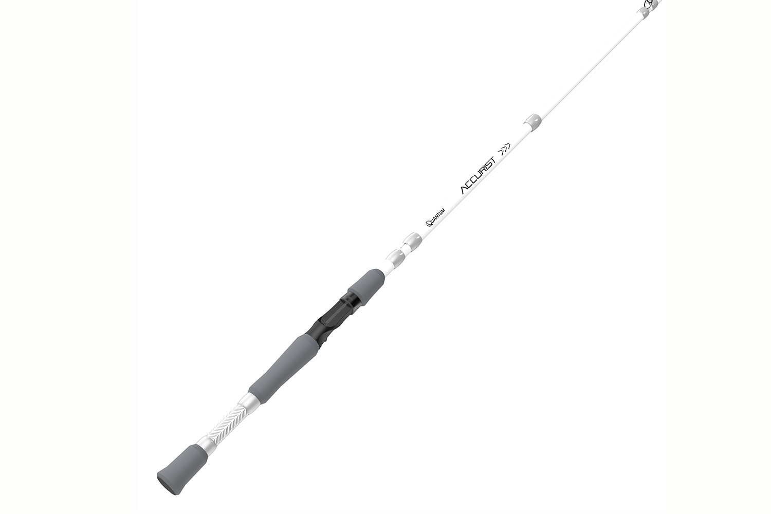 <p><b>Quantum Accurist Rod</b></p> MSRP: - $99.95 
Quantum has been making the industry's best cranking rod for years. We are now bringing the same technology and advanced rod design to the Accurist family. The Accurist cranking rod is specifically designed with a custom blend of high-end graphite and fiberglass for unbeatable sensitivity. With the EGC4â¢ composite blank, durable EVA handle, stainless steel guides with aluminum oxide inserts and a graphite reel seat, this rod is made for long casts and huge catches.</p>
<p><a href=