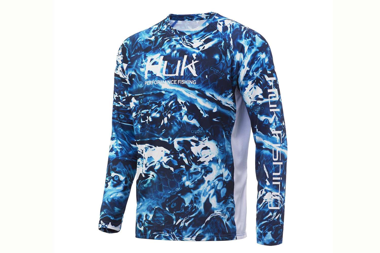 <p><b>Huk Mossy Oak Pursuit Long Sleeve</b></p>
<p>The Huk Mossy Oak Pursuit Long Sleeve is packed with Huk Performance Technology to handle the elements on the water. This lightweight crew neck shirt is an ideal layer on cooler days and perfectly worn by itself when itâs hot. With +UPF 30to block UVA and UVB rays for all-day sun protection, stain-resistant, and anti-microbial treatments, and superior breathability, the Pursuit shirt is a must-have for any anglerâs arsenal. Featuring Mossy Oak Elements Hydro, the Pursuit collection showcases patterns to blend into the environment you're âpursuingâ within the sport.</p>
<p><a href=