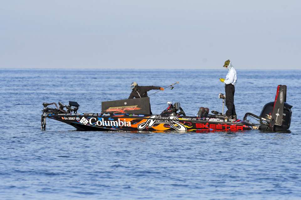 Check out the wild morning that Taku Ito had on Day 3 at the SiteOne Bassmaster Elite at St. Lawrence River. 