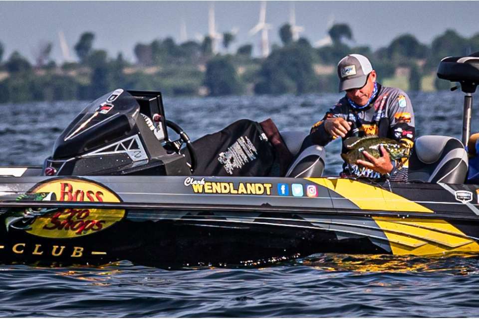 <h4>Clark Wendlandt (8th; 76-11)

</h4>
Clark Wendlandt had many available options on Lake Ontario, where he enjoyed previous success over the years. 