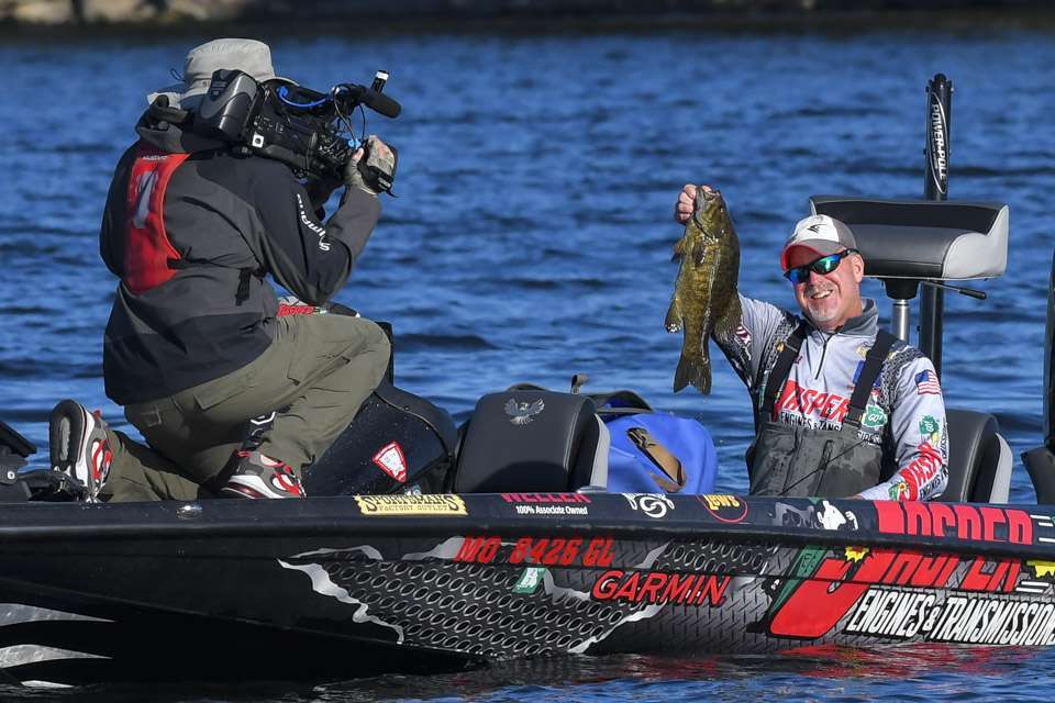 <h4>Chad Morgenthaler (4th; 81-3)
</h4>
Chad Morgenthaler moved around, fishing the lake, the river and near Clayton.
