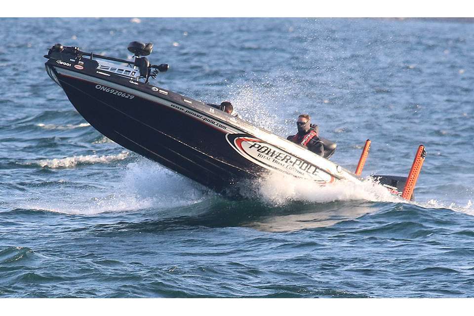 When the going got tough, the tough got going. Lake Ontario was mysteriously calm on the first two days. On Saturday and Championship Sunday, the lake showed its teeth. Just getting to work and back was a challenge. 