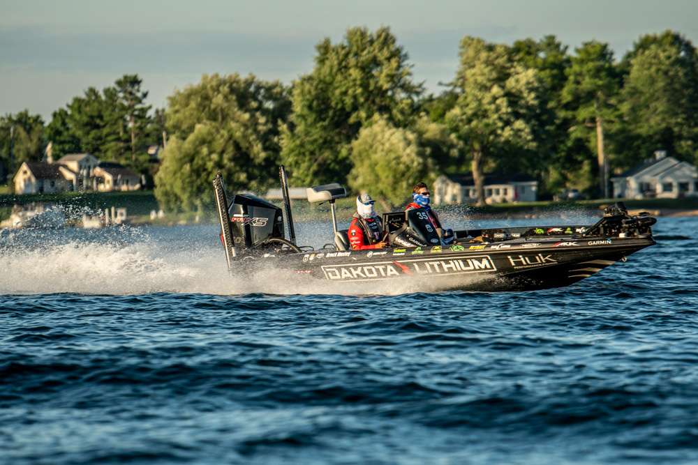 Get the day started with Brock Mosley as he takes on the morning of Day 2 of the 2020 SiteOne Bassmaster Elite at St. Lawrence River!
