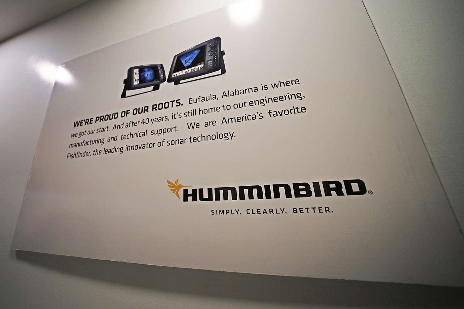 Humminbird is not only invested in the community of Eufaula, but also in the sport of competitive fishing and across the entire spectrum of fishing in general. 