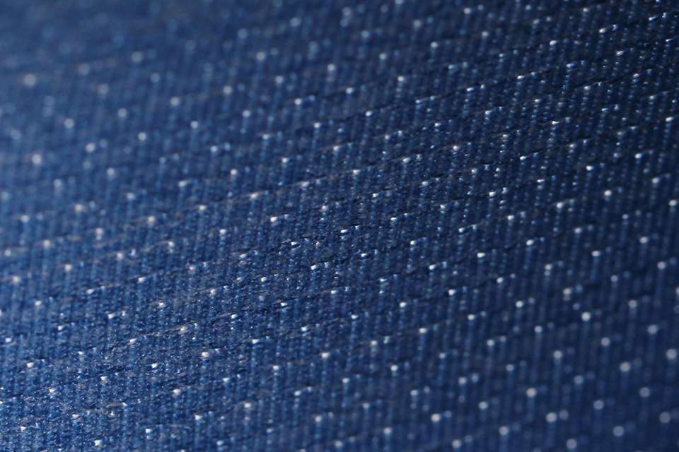 The AIR-O-MESH fabric up close. 