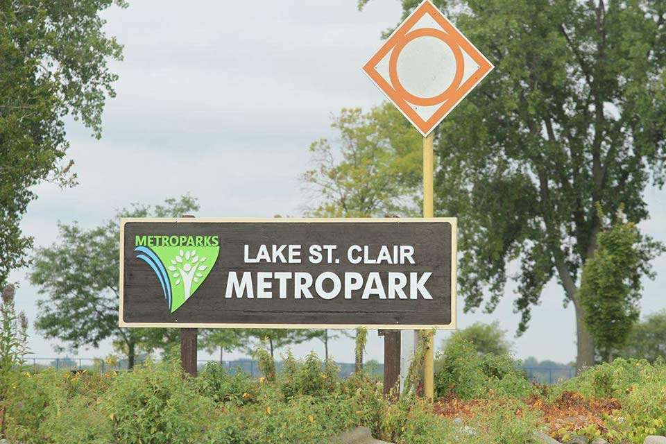 Lake St. Clair Metro Park is tournament central this week. The facility, about 20 miles northeast of Detroit in Harrison Township, covers 770 acres on Point Huron. 