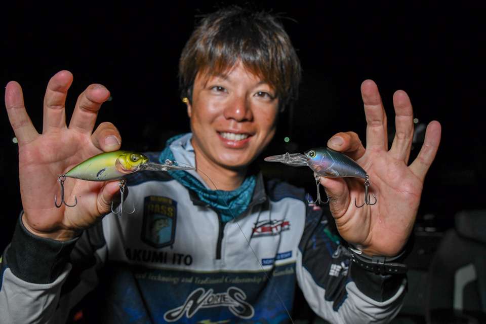 <p>Ito also used a Nories Shot Over 3 crankbait, using a combination of tungsten, steel and brass weights in the buoyancy chamber that maximizes its unique rolling action. Another choice was a Megabass Deep-X 300 Crankbait, capable of reaching depths of nearly 17 feet.</p><p><strong>Buy it now on Amazon</strong><br><a href=