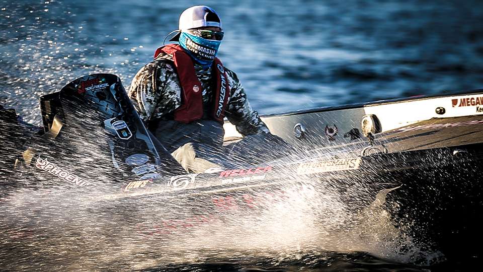 Masks and social distancing are the norm now at bass tournaments. Can fans guess which Bassmaster Elite Series angler is under the mask?