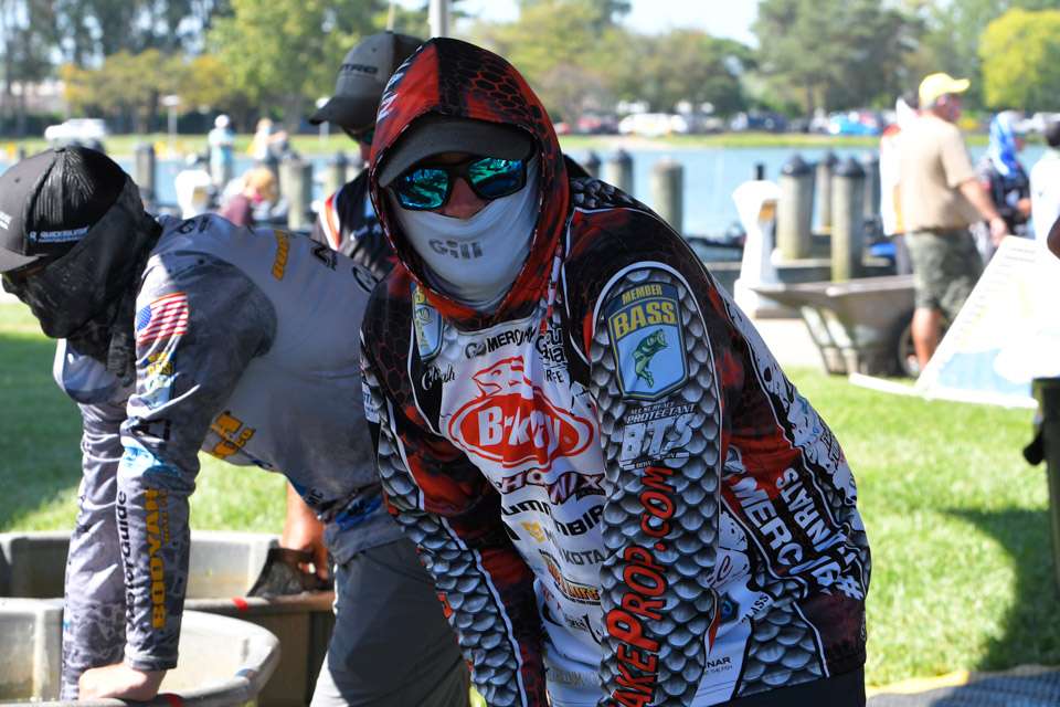 Take a look behind the scenes on Day 2 of the YETI Bassmaster Elite at Lake St. Clair.