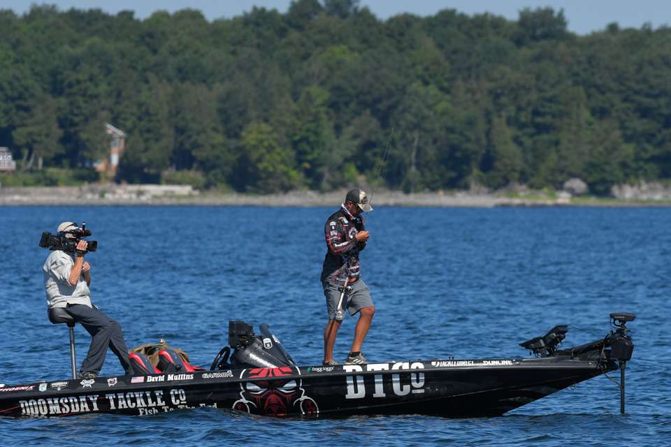 Check out David Mullins persistent Day 3 on Lake Champlain