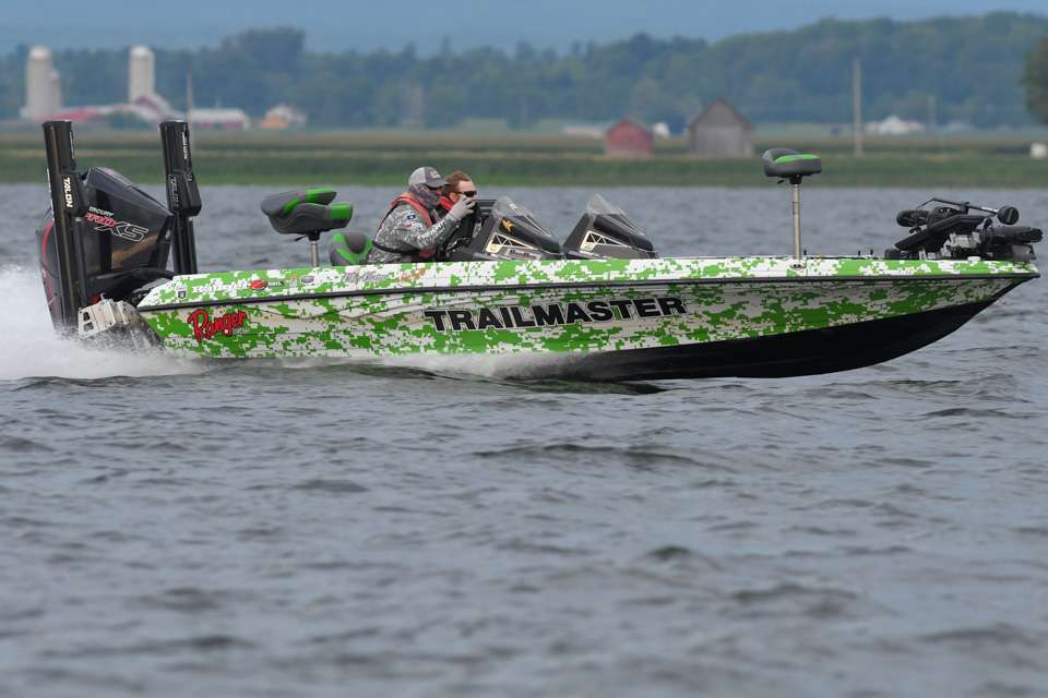 Head out with Koby Kreiger on the final morning of the 2020 Bassmaster Elite at Lake Champlain!