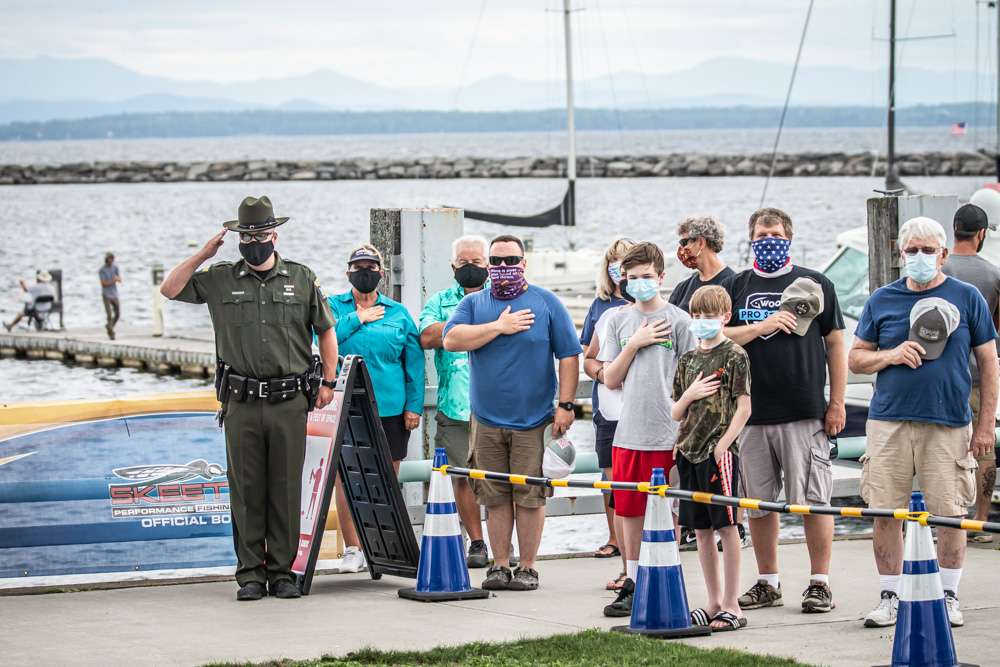 The scenes at the 2020 Bassmaster Elite at Lake Champlain looked a little different but the competition did not.