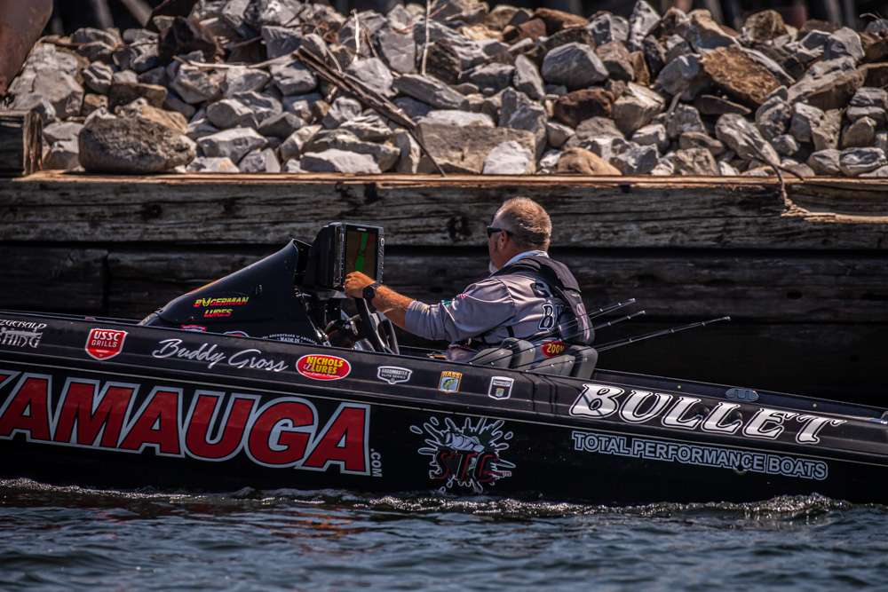 Elite Series pro Buddy Gross gave it his all on Day 3 of the 2020 Bassmaster Elite at Lake Champlain.