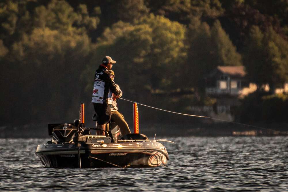 Canadian pro Cory Johnston is looking to bring home the title of 2020 Bassmaster Elite at Lake Champlain champion just one week after his brother, Chris, became the first Canadian angler to win an Elite Series event. Check out his Semifinal Saturday!