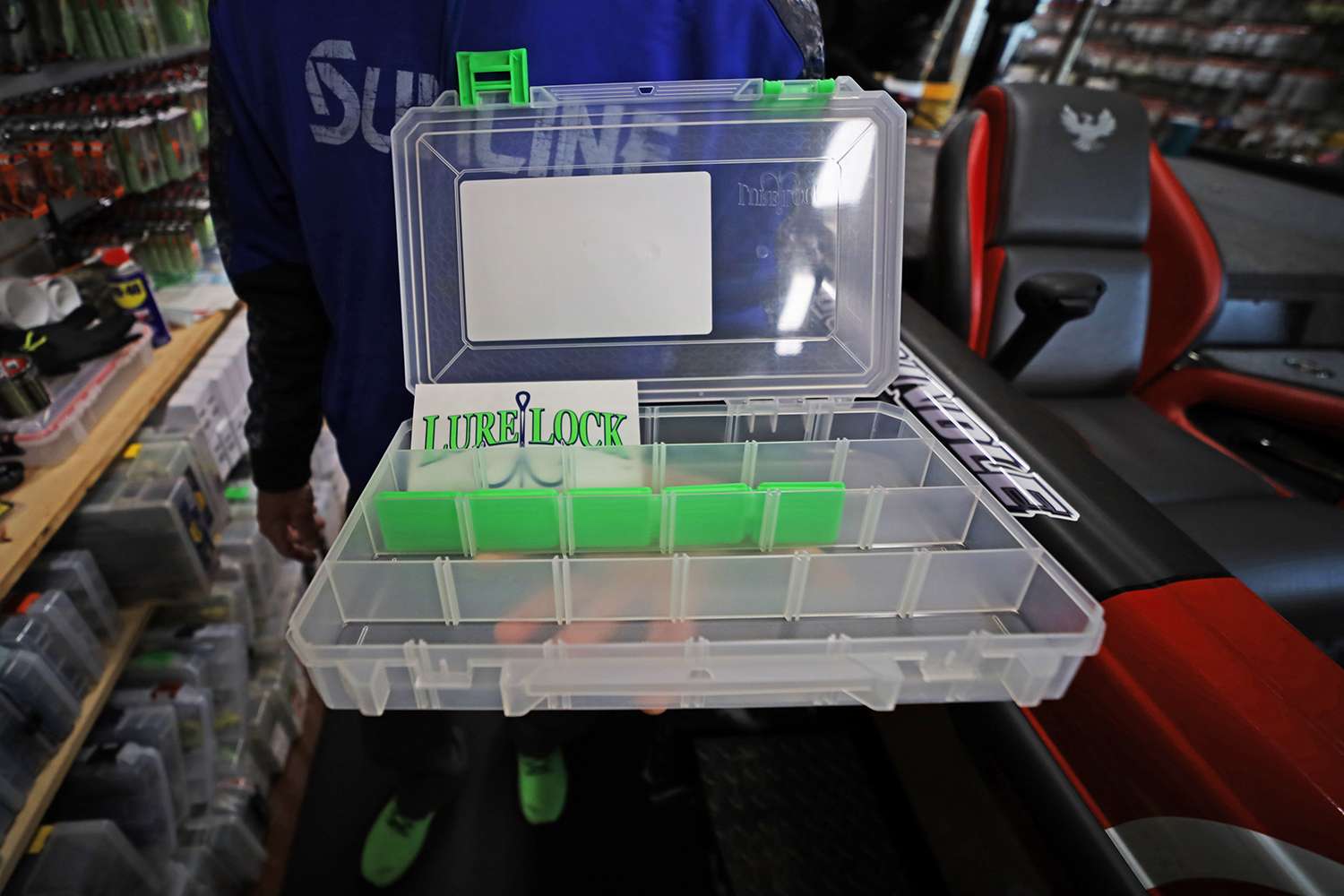 Bassmaster Elite Series pro Gerald Swindle fills up one of his Lure Lock tackleboxes with the baits he'd suggest for a young or new bass angler.