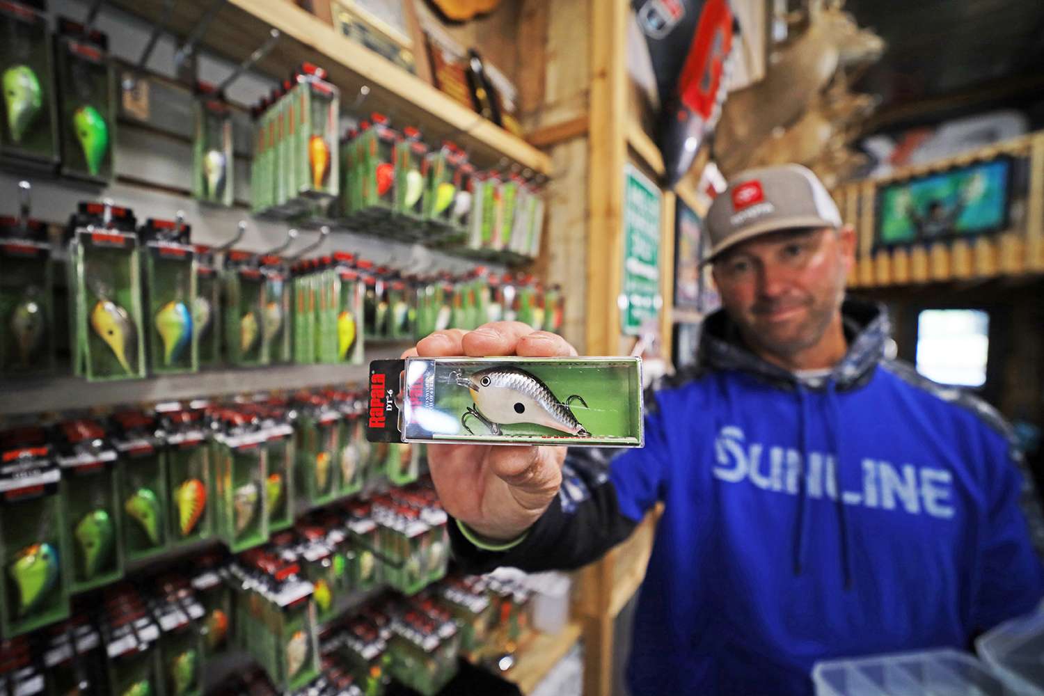 The Rapala DT-6 is a go-to for the Alabama pro.