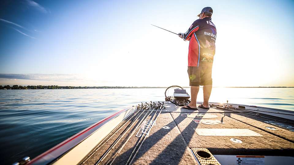 It's always good to fish on Saturday and better when you can make the Sunday cut, but it was a tough day for Frank Talley at the YETI Bassmaster Elite at Lake St. Clair. Here's a look at his Saturday morning. 