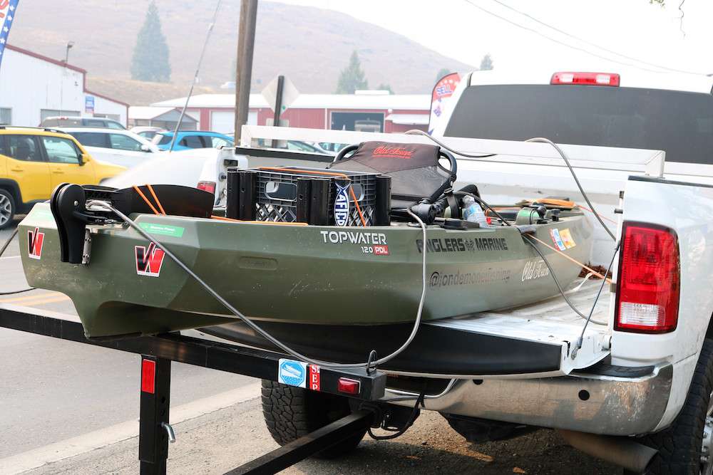 The Topwater 120 PDL is ready to roll in the morning. Launch comes early at 5:45 a.m. PT  and lines in at 6:15 a.m. Pacific Time. Anglers lay down the rods at 3 p.m. PT.