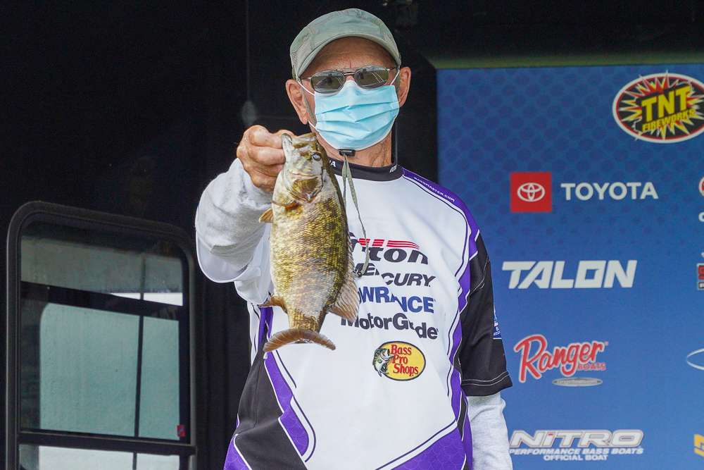 Jerry Duncklee, co-angler, Iowa (75th, 3 - 5)
