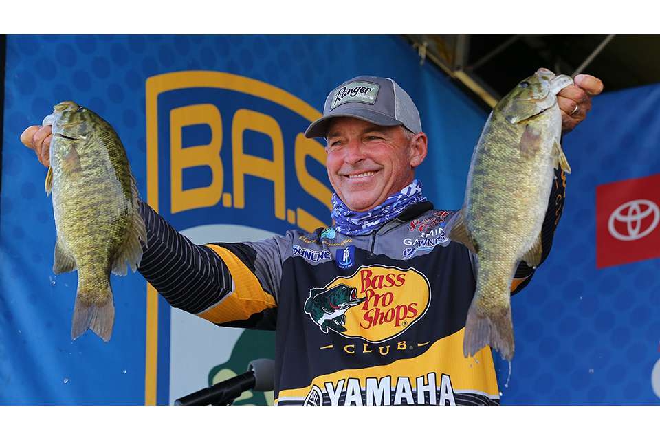 The 85 anglers are vying for the $100,000 first-place prize, a blue trophy and points in the Bassmaster Angler of the Year race. Texan Clark Wendlandt, who won three FLW AOY titles, leads the 2020 B.A.S.S. AOY race with 423 points.