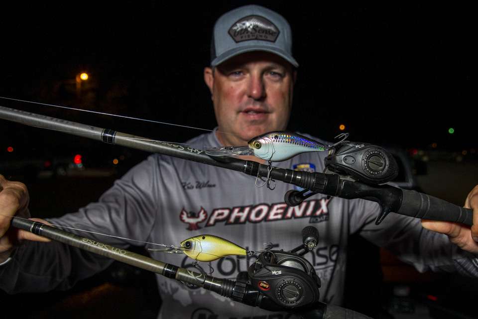 <p><strong>Kris Wilson (3rd; 57-11)</strong><br>Kris Wilson rotated through this hard bait lineup. A 6th Sense Cloud 9 Series C10 Crankbait and the C15 were ideal for deep fish. <strong>Buy it now on Amazon:</strong> <a href=