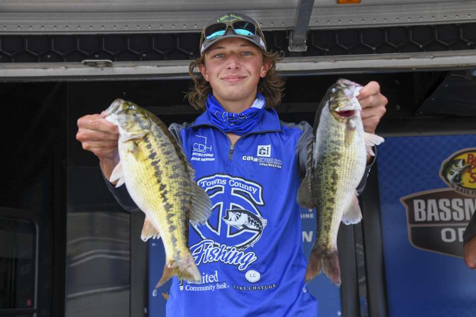 Mitchell Grimsley, co-angler (5th, 6 - 6)