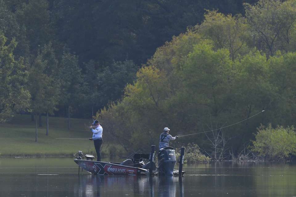 See even more anglers fish Day 1 of the Basspro.com Bassmaster Eastern Open at Lake Hartwell.