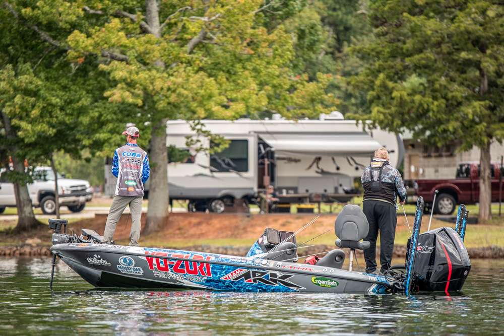 Catch up with Brandon Cobb as he takes on Day 2 of the 2020 Basspro.com Bassmaster Eastern Open at Lake Hartwell!