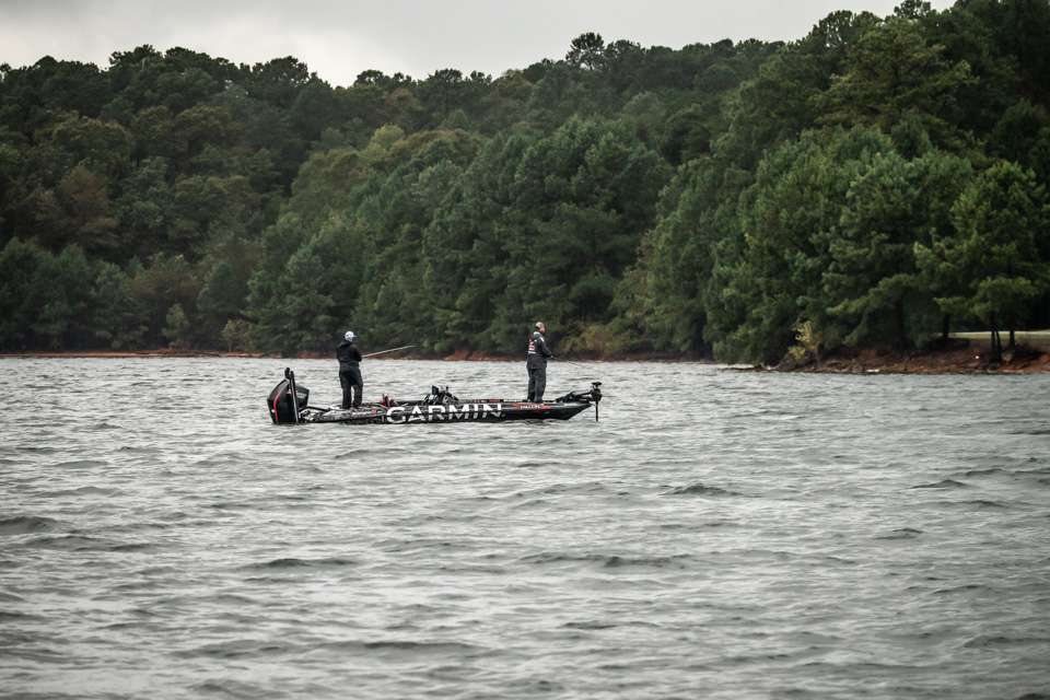 See how Jason Christie fared during the final day of competition at the Basspro.com Bassmaster Eastern Open at Lake Hartwell.