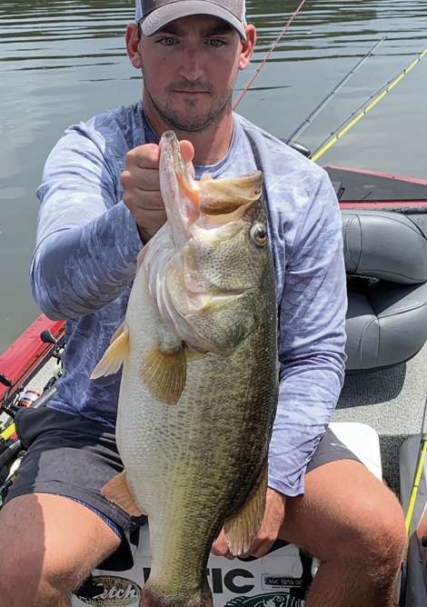 11-1<br> Andrew Westbrook <br> Percy Quin State Park, Mississippi<br> 1/2-ounce Z-Man ChatterBait  