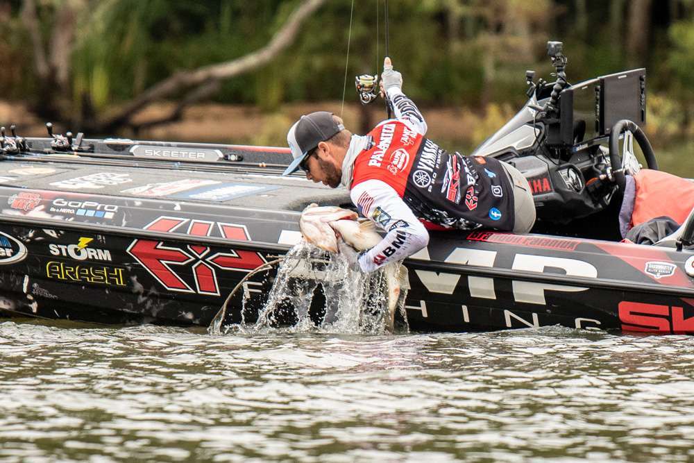The fall transition posed a challenge for the sportâs top pros at the Bassmaster Elite at Santee Cooper brought to you by the United States Marine Corps. But never mind, this derby occurred on the legendary lakes known for producing heavyweight catches, and even during the fall slump. <strong><a href=