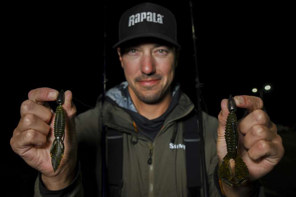 <p><strong>Bob Downey (6th; 58-14)</strong><br> A Reaction Innovations Spicey Beaver, rigged on 4/0 VMC HD Wide Gap Hook, with VMC 1-ounce Worm Weight, was a key bait for Bob Downey. On Day 3, he downsized to a Reaction Innovations 3.5 Smallie Beaver, rigged on the same hook and weight. The switch proved successful for catching wary fish. <strong>Buy it now on Amazon:</strong> <a href=