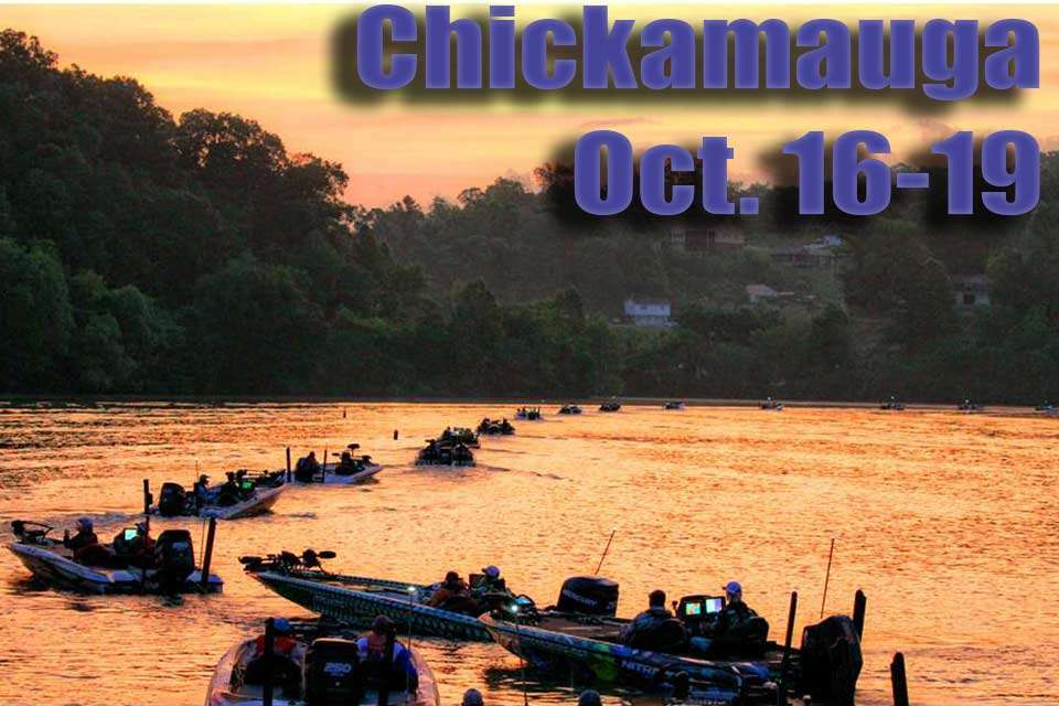 The Bassmaster Southern Swing continues with a move from South Carolina to Tennessee for the Guaranteed Rate Bassmaster Elite at Chickamauga Lake, the eighth of nine events for B.A.S.S.âs top professional series.