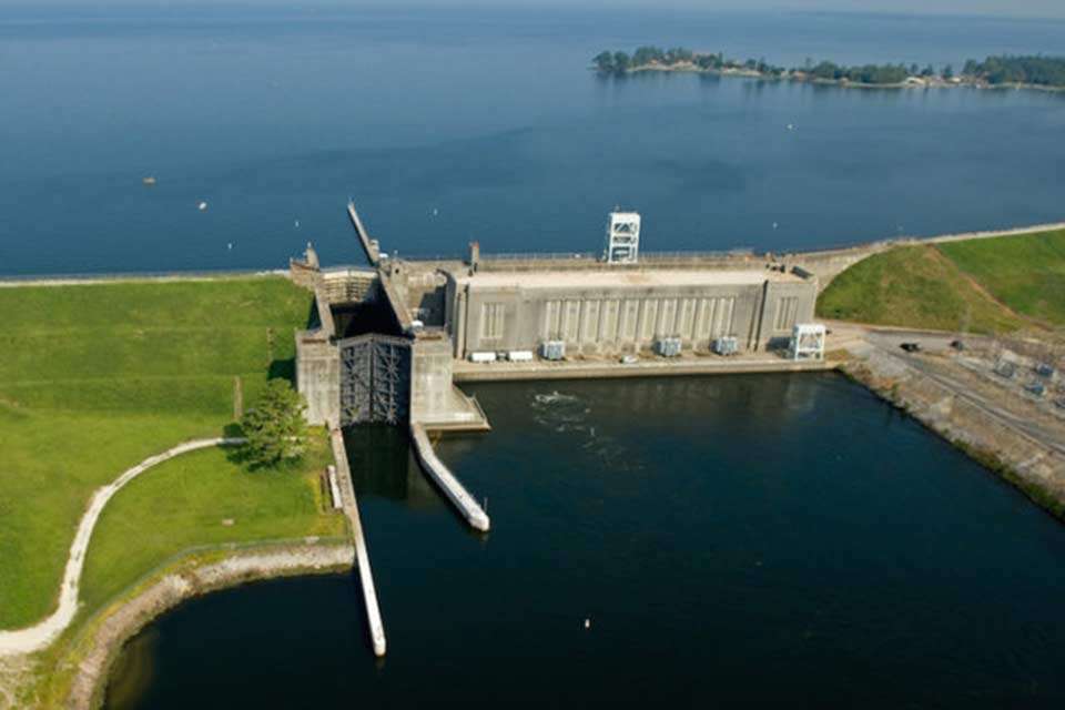 Formed by the Santee Dam in 1941, Marionâs 110,000 surface acres earned it the nickname of South Carolinaâs inland sea. Moultrie, created by the Pinopolis Dam on the Cooper River, is 60,000 acres. There is a seven-mile diversion canal connecting the lakes.