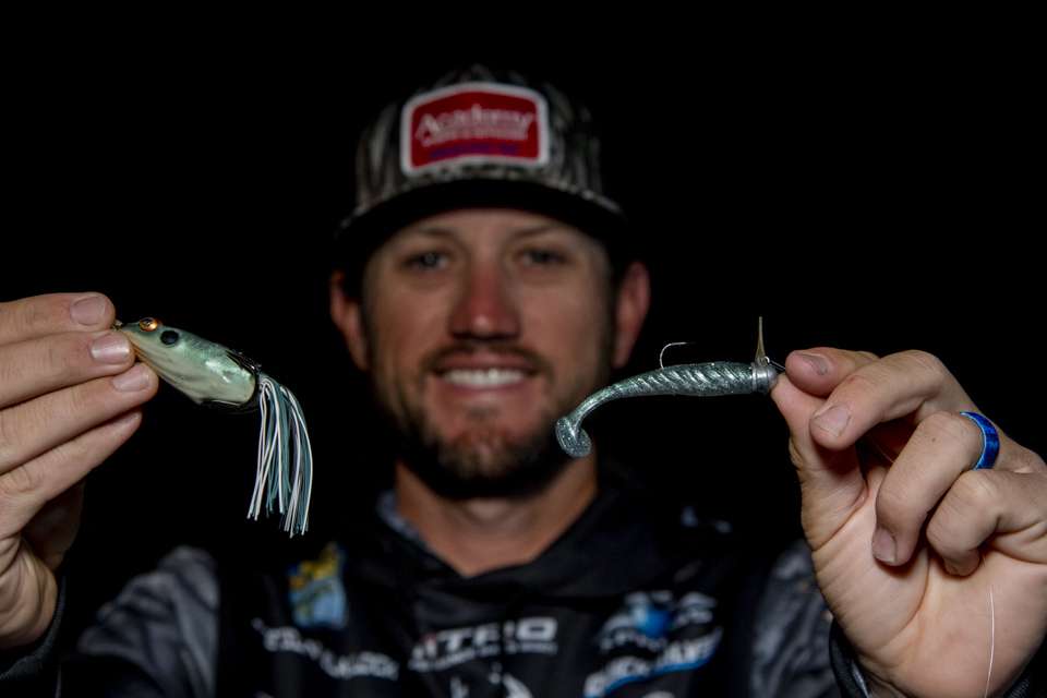 <p>Blaylock used a BOOYAH Pad Crasher, and also a Yum Pulse Swimbait, on a 1/4-ounce jig head. <strong>Buy it now on Amazon:</strong> <a href=
