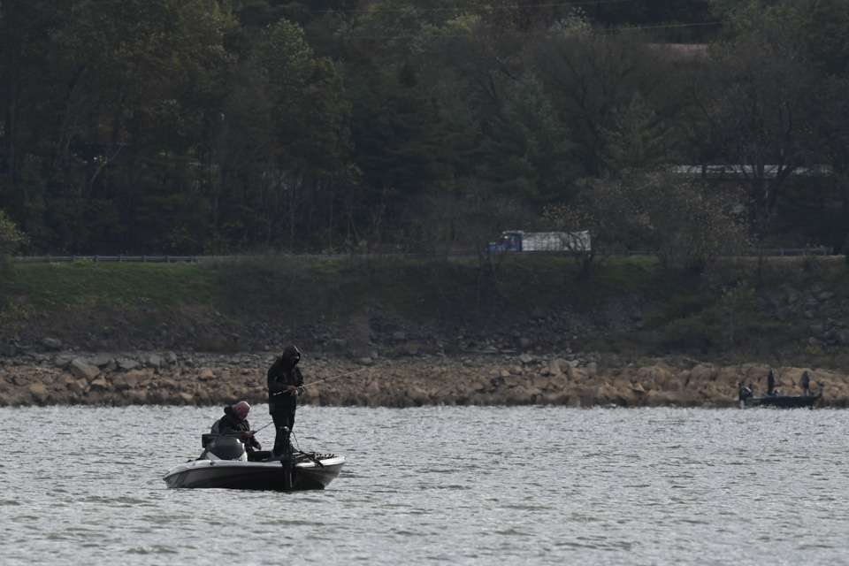 See what Matthew Robertson found during Day 2 of the Basspro.com Bassmaster Eastern Open at Cherokee Lake.